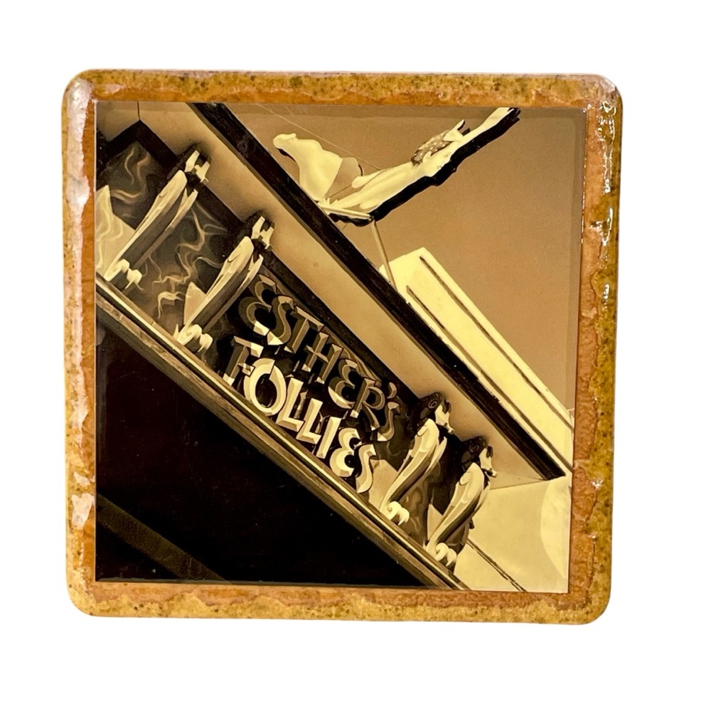 Esther’s Follies Austin Coaster by Fleur-de-Stone